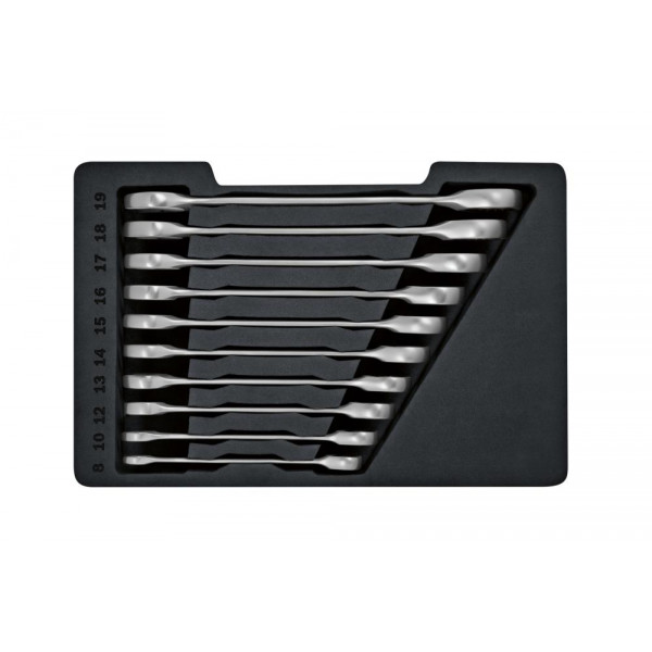 Набір гайкових ключів з храповиком, 10 шт Bosch (1600A02AU0)