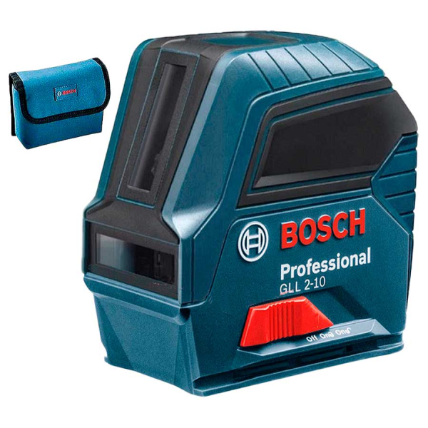 Лазерний нівелір Bosch Professional GLL 2-10 з чохлом 0601063L00