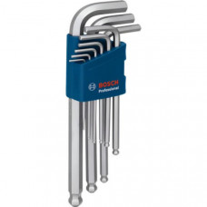 Набір шестигранних ключів Bosch Professional, 9 шт 1600A01TH5