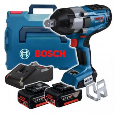 Акумуляторний ударний гайкокрут Bosch GDS 18V-1050 H Professional у L-Boxx із 2 акб GBA 5.0Ач і з/п GAL 18V-40 06019J8522