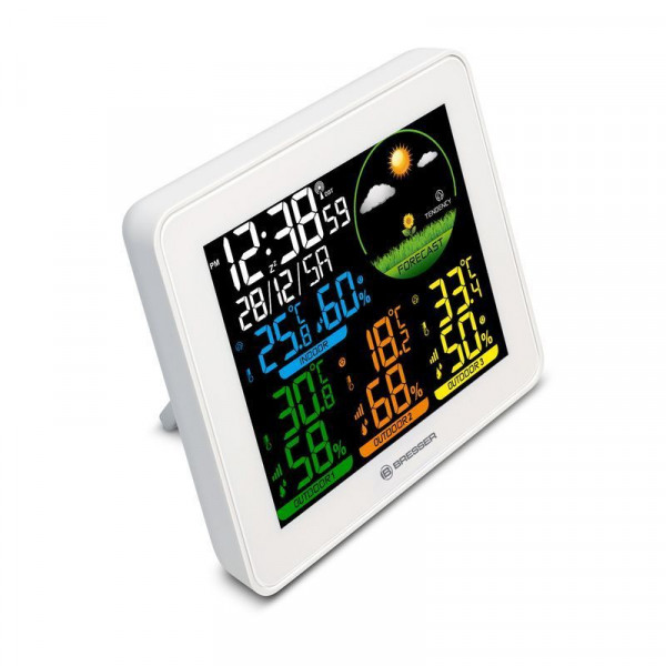 Метеостанція Bresser Colour Weather Station with 3 Sensors (9600028/13452) 932127