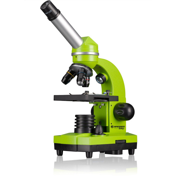 Мікроскоп Bresser Junior Biolux SEL 40x-1600x Green з адаптером для смартфона (8855600B4K000) (927062)