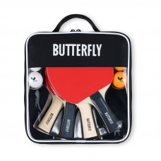 Набір для настільного тенісу Butterfly Racket Set Easy 4 Bats 6 Balls (6257643202) 932198