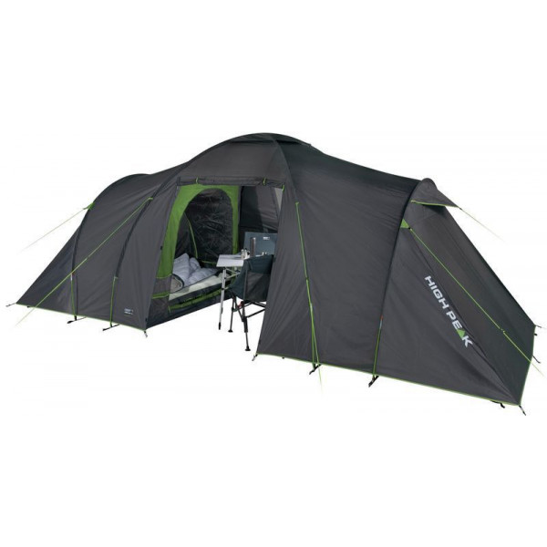 Намет чотиримісний High Peak Como 4.0 Dark Grey/Green (10260) (929534)