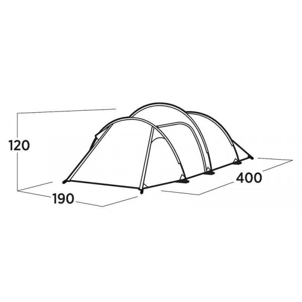 Намет тримісний Easy Camp Hemsedal 3 (120474) (931545)
