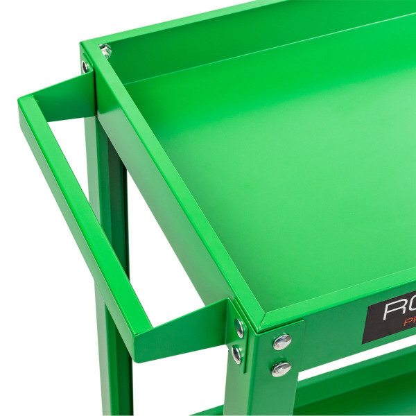 Візок інструментальний 2-х поличний (350х770х820мм, розміри полиць-60х350х700мм) ROCKFORCE RF-1141342 Візок інструментальний 2-х поличний (350х770х820мм, розміри полиць-60х350х700мм) ROCKFORCE RF-1141342