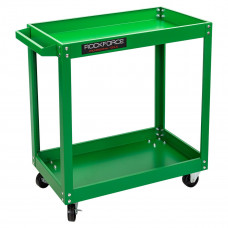 Візок інструментальний 2-х поличний (350х770х820мм, розміри полиць-60х350х700мм) ROCKFORCE RF-1141342