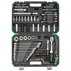 Набір інструментів 125+6пр. 1/4'', 1/2'' (6гр.) ROCKFORCE RF-41252-5 Premium