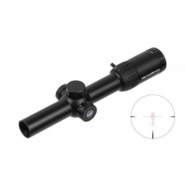 Приціл оптичний Vector Optics Constantine 1-10x24 (30 мм) illum. SFP SCOC-31