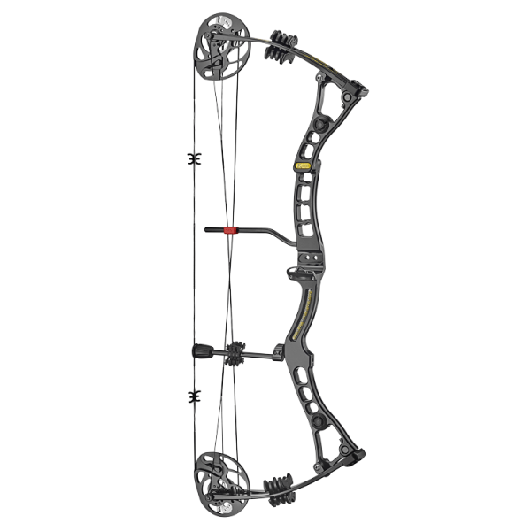Лук блочний Ek Archery Axis 30-70 LBS чорний (для шульги) C0-039LBP
