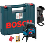 Лазерний нівелір Bosch Professional GCL 2-15 Professional з тримачем RM 1, поворотним кріпленням 0601066E02