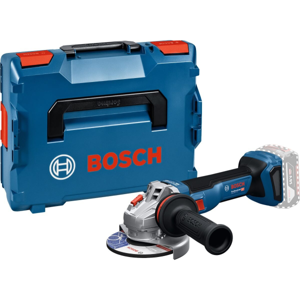Акумуляторна кутова шліфмашина Bosch GWS 18V-11 S Professional без акб та з/п, в L-BOXX 136 06019N4001