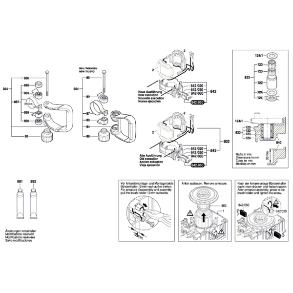 Відбійний молоток Bosch Professional GSH 11 E в чемодані з плоским зубилом 0611316708