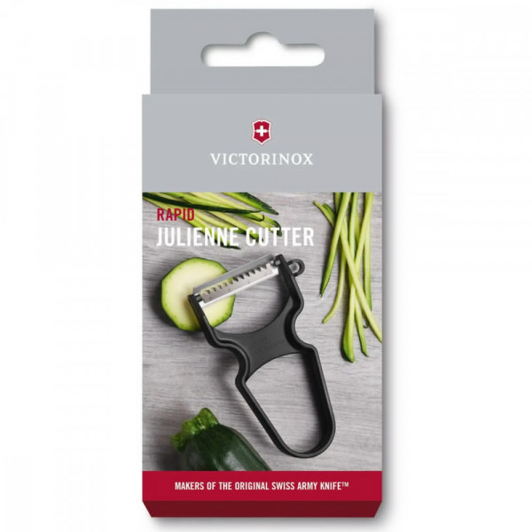 Овочечистка Victorinox Rapid лезо для соломки Чорна 6.0934.3