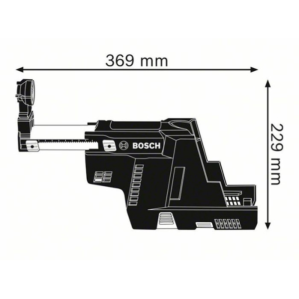 Пристрій пиловидалення Bosch GDE 18V-16 1600A0051M