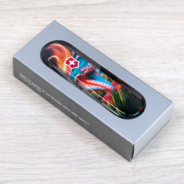 Складаний ніж Victorinox HUNTSMAN ZODIAC Барвиста кобра 1.3713.3.Z4290pk