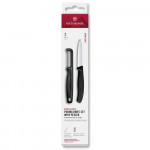 Набір для чищення овочів Victorinox Swiss Classic 2шт чорн 6.7113.21