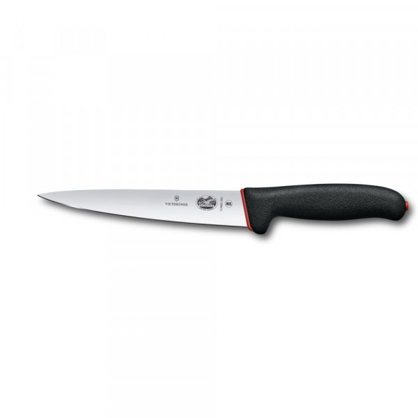 Універсальний ніж для м'яса Victorinox Dual Grip 18см чорн 5.5603.18D