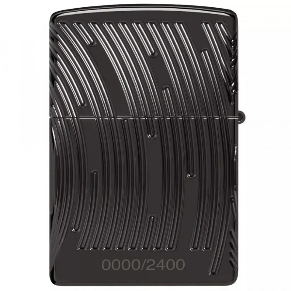 Запальничка армована колекційна (2400 шт) 2026 року ZIPPO Armor® High Polish Black COY EMEA глянцева Чоринй (47217)