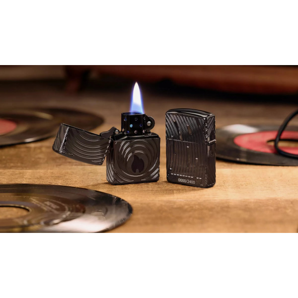 Запальничка армована колекційна (2400 шт) 2026 року ZIPPO Armor® High Polish Black COY EMEA глянцева Чоринй (47217)