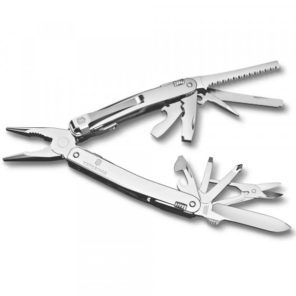 Мультитул Victorinox 105 мм SwissTool Spirit MX Clip 24 функції, відкриття леза однією рукою, кліпса (3.0224.MK) Мультитул Victorinox 105 мм SwissTool Spirit MX Clip 24 функції, відкриття леза однією рукою, кліпса (3.0224.MK)