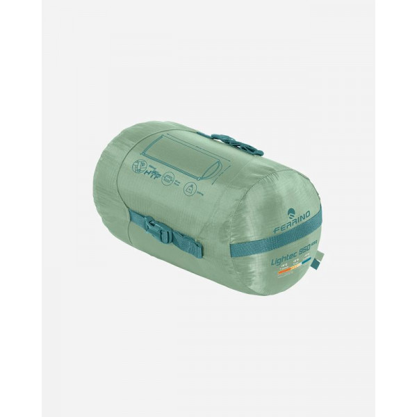 Спальний мішок Ferrino Lightec SSQ 950 +5°C Green Left (86652QVVS) (931772)