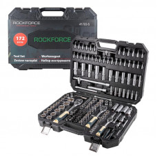 Набір інструментів 172пр. 1/2", 1/4", 3/8" (6гр.)(4-32мм) ROCKFORCE RF-41723-5