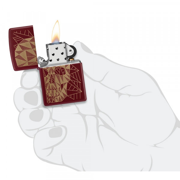 Запальничка Zippo (Зіппо) Geometric Skull 46835