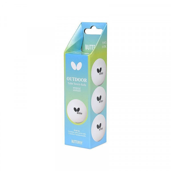 Набір для настільного тенісу Butterfly Outdoor Set 2 Bats 3 Balls (6017973602-1) 932417 Набір для настільного тенісу Butterfly Outdoor Set 2 Bats 3 Balls (6017973602-1) 932417
