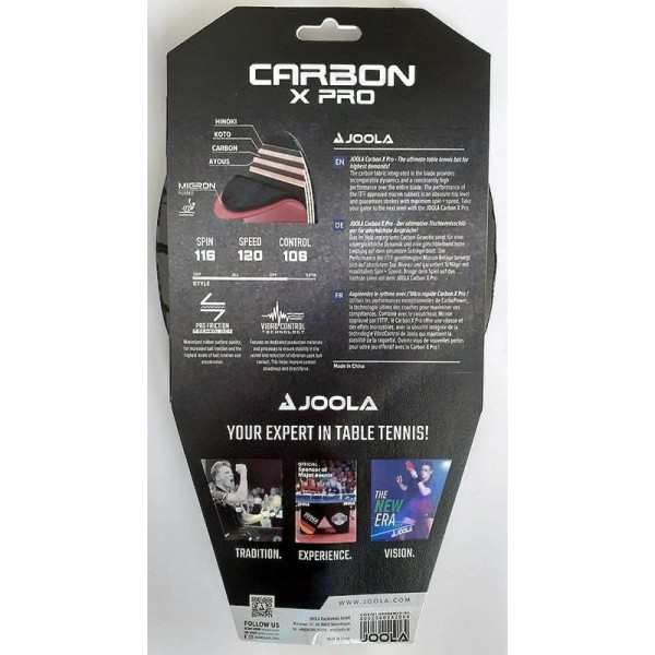 Ракетка для настільного тенісу Joola Carbon X Pro (54206) 930758 Ракетка для настільного тенісу Joola Carbon X Pro (54206) 930758