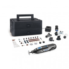 Акумуляторний мультиінструмент Dremel 8240-5/65 Platinum+, 2 акб 12 V 2.0 Ah, з/п GAL12V-20, аксесуари, у кейсі F0138240JP
