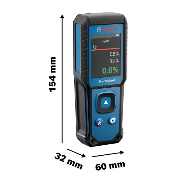Вимірювач вологості Bosch Professional GMM 1-15 (0601078200) Вимірювач вологості Bosch Professional GMM 1-15 (0601078200)