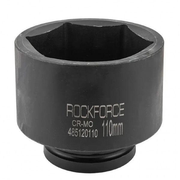 Головка ударна глибока 1'' 6-гранна Rockforce RF-485120110 Головка ударна глибока 1'' 6-гранна Rockforce RF-485120110