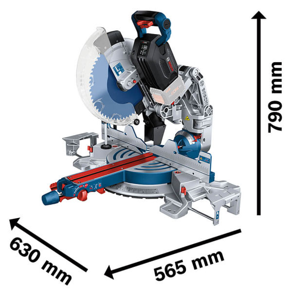 Акумуляторна торцювальна пила Bosch Professional GCM 18V-305 GDC, без акб 0601B43000