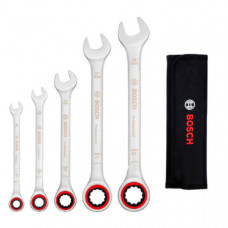 Набір гайкових ключів Bosch Professional у сумці, 5 шт 1600A02Z3D