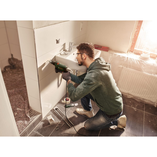 Дриль ударний Bosch EasyImpact 570 у кейсі 0603133220