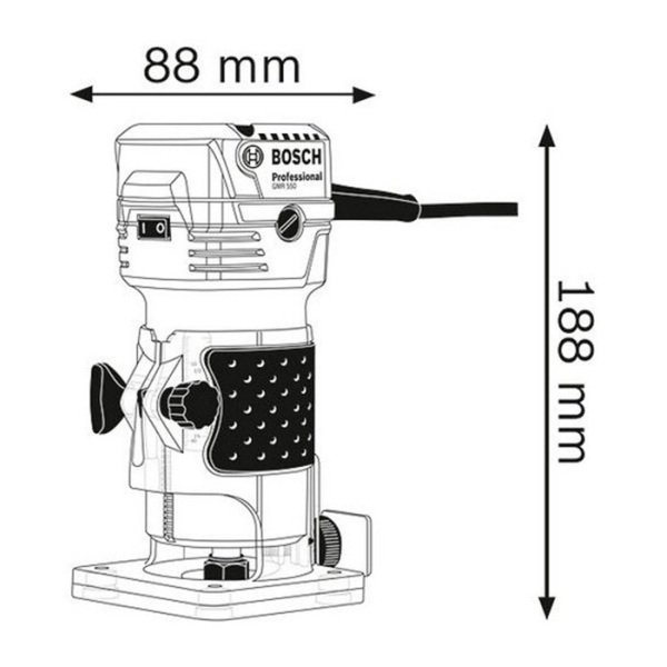 Фрезер Bosch Professional GKF 550 06016A0020