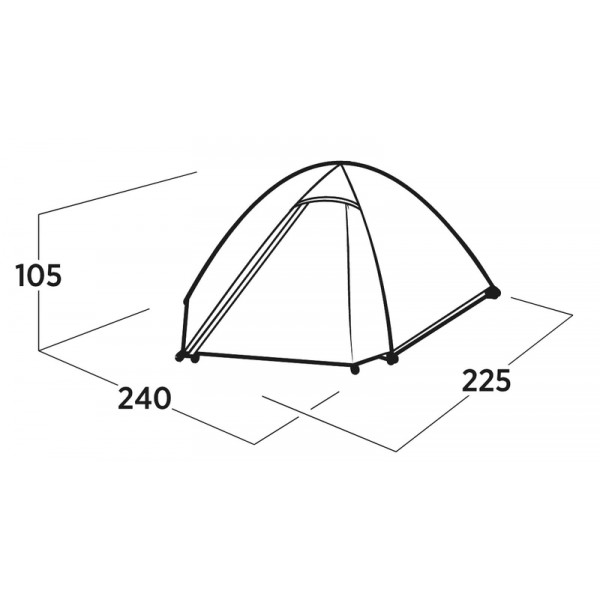 Намет двомісний Easy Camp Rondane 2 (120469) (931541)