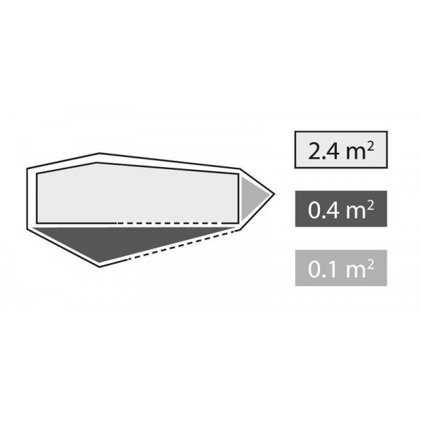 Намет одномісний Robens Cress 1 Pro (130397) (931595)