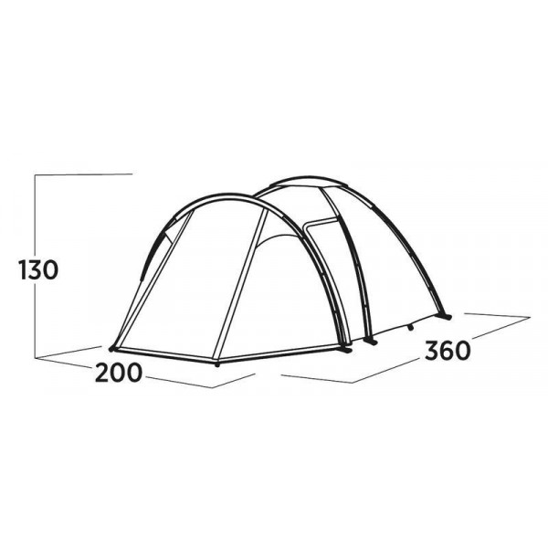 Намет тримісний Easy Camp Lomsdal 3 (120479) (931550)
