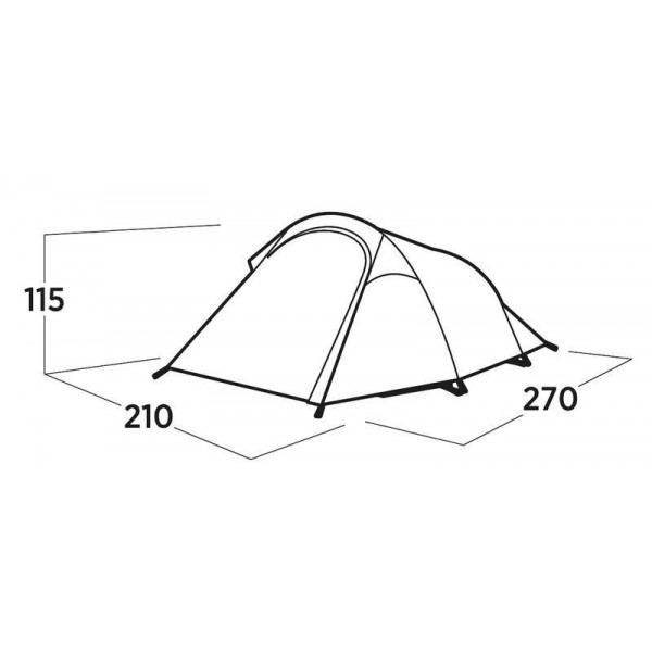 Намет тримісний Easy Camp Reindal 3 (120472) (931544)