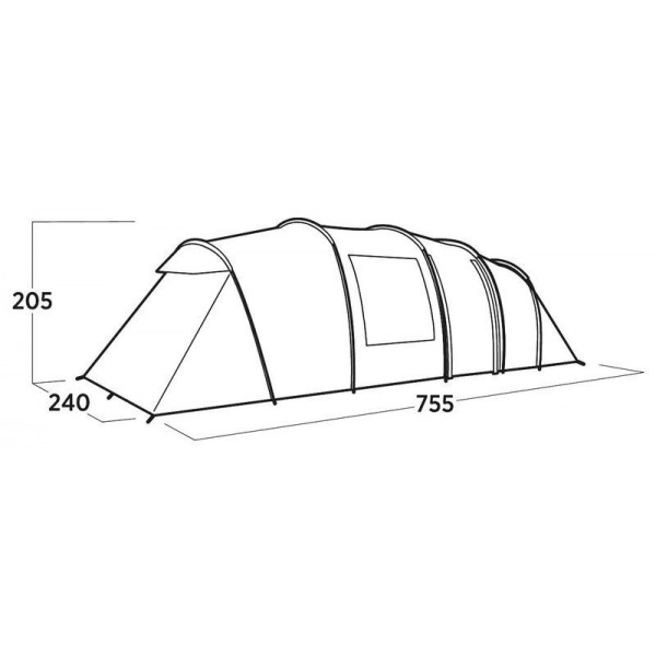 Намет восьмимісний Easy Camp Leka Twin 8 (120493) (931555)