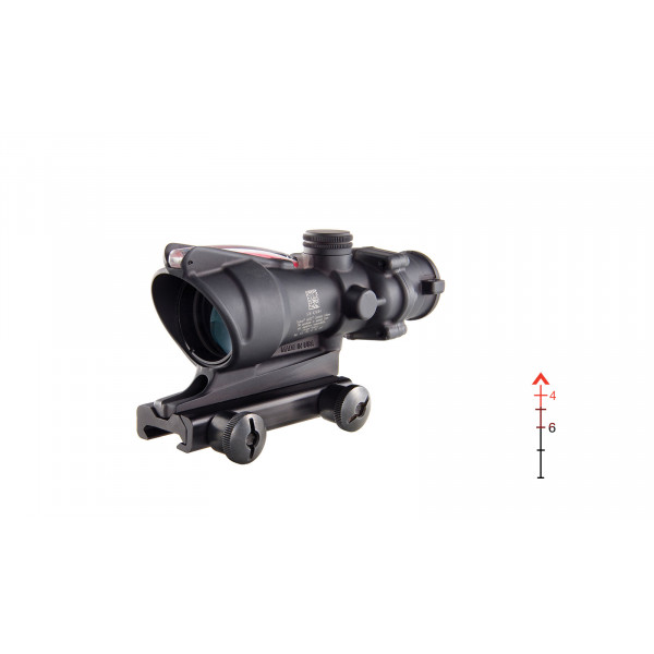 Приціл TRIJICON ACOG 4x32 BAC Dual Illuminated Red Chevron .223/5.56 BDC TA31F-100215