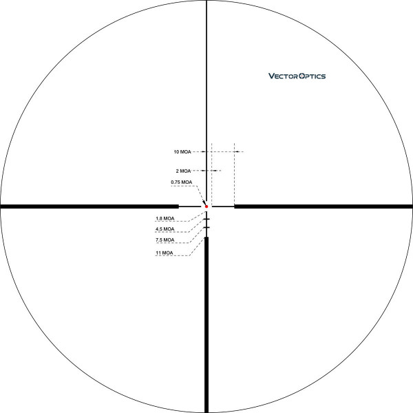 Приціл оптичний Vector Optics Continental 2-12x50 (30 мм) illum. SFP SCOM-15 Приціл оптичний Vector Optics Continental 2-12x50 (30 мм) illum. SFP SCOM-15