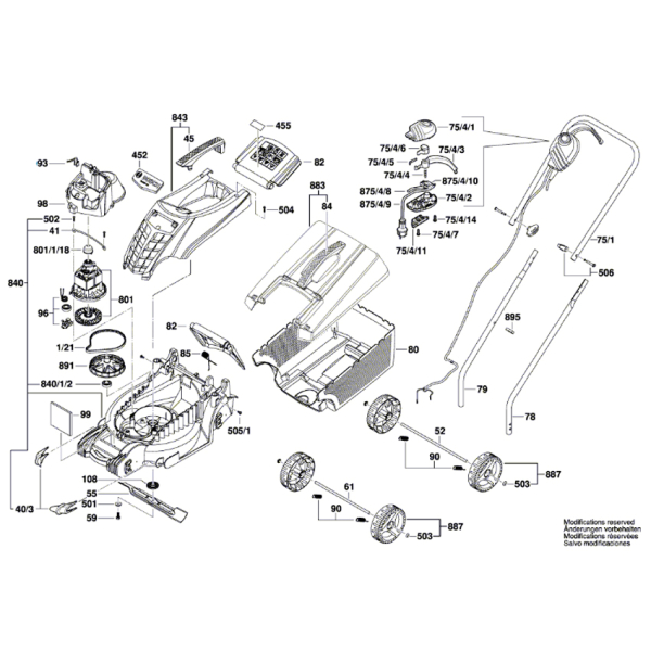 Газонокосарка Bosch Rotak 32 0600885B00