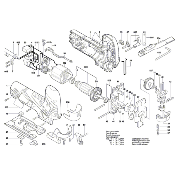 Лобзик Bosch Professional GST 90 E в чемодані 060158G000