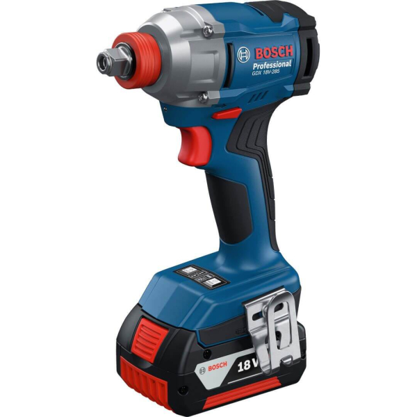 Акумуляторний ударний гайковерт BOSCH GDX 18V-285 (06019N2102) (2 аку 4Ач та зп)