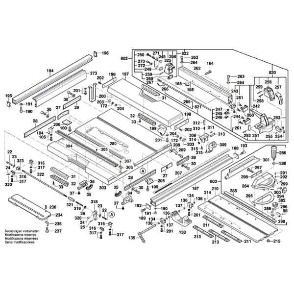 Настільна циркулярка Bosch Professional GTS 10 XC 0601B30400