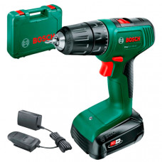 Акумуляторний дриль-шуруповерт Bosch Easydrill 18V-40 з 1 акб 2,0Aч, з/п AL 18V-20 в кейсі 06039D8004