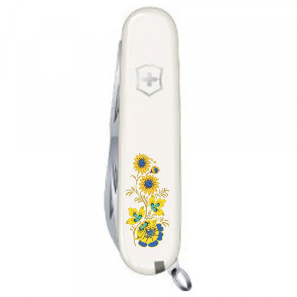 Складаний ніж Victorinox SPARTAN UKRAINE Квіти 1.3603.7_T1050u
